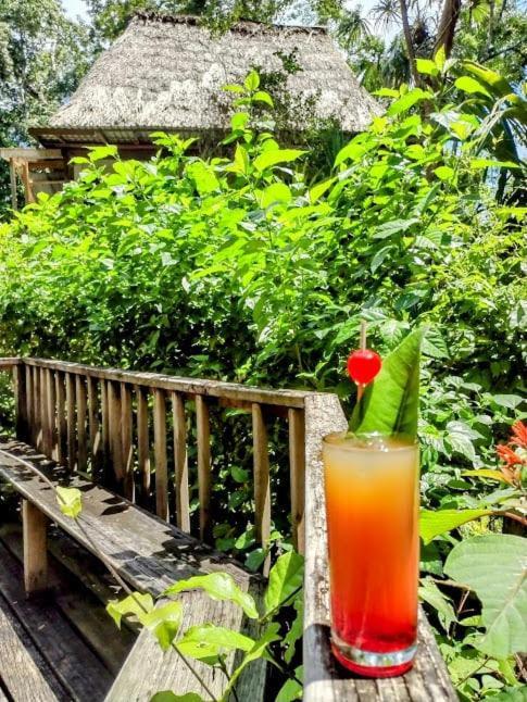Hotel Jaguar Inn Tikal Exteriör bild