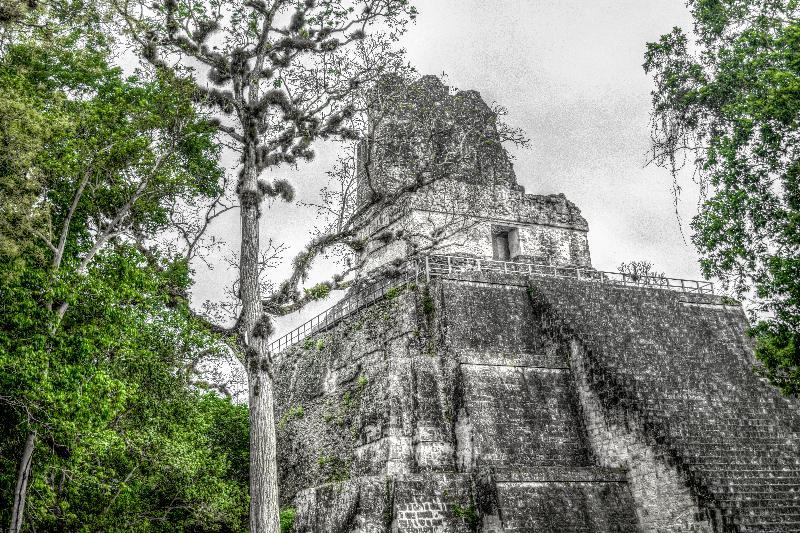 Hotel Jaguar Inn Tikal Exteriör bild